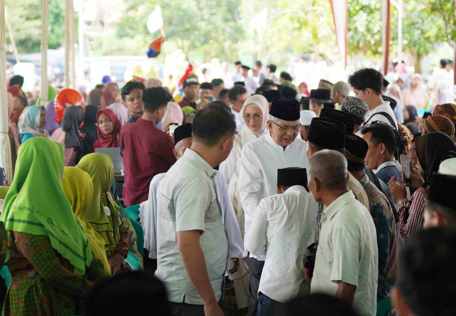 Kompak, Mawardi Yahya dan Anita Noeringhati Hadiri Pengajian Akbar dan Halal Bihalal