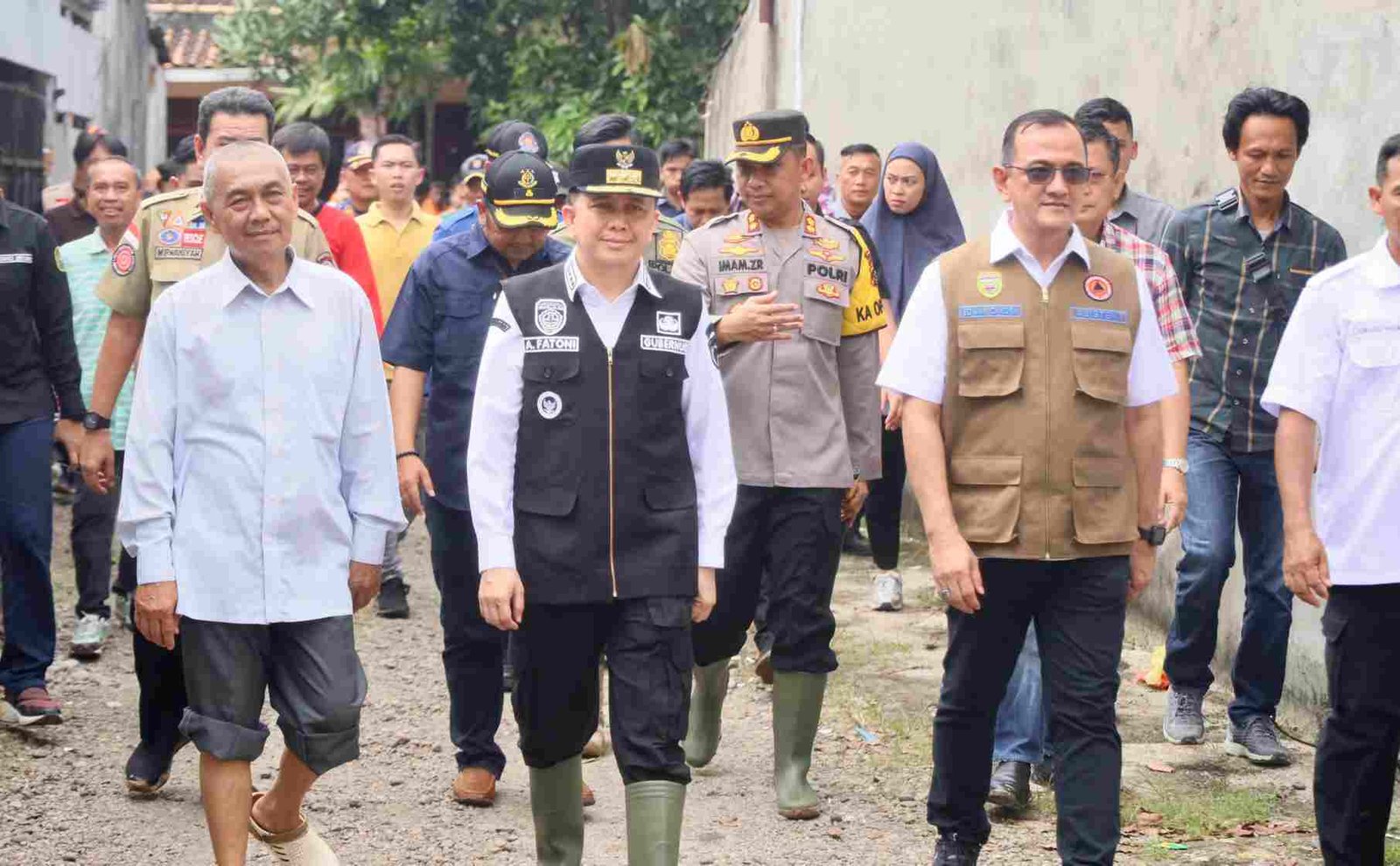 Agus Fatoni Bakal Percepat Pembangunan Jembatan Putus Akibat Banjir di OKU