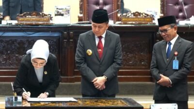 DPRD Sumsel dan Gubernur Sepakati 3 Raperda dan 3 Raperda Perpanjangan Waktu Pembahasan