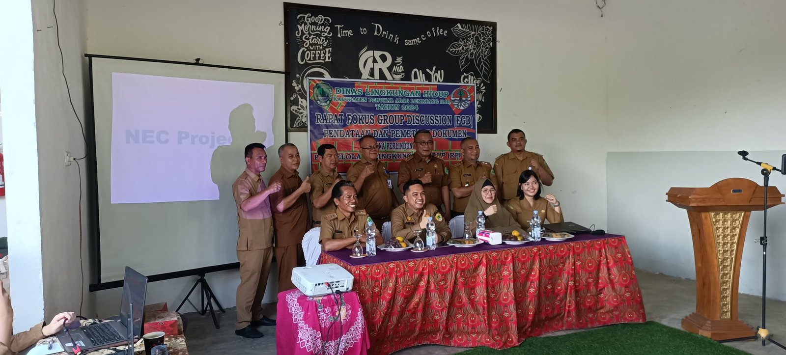 DLH PALI Gelar FGD Tetang Pemetaan RPPLH