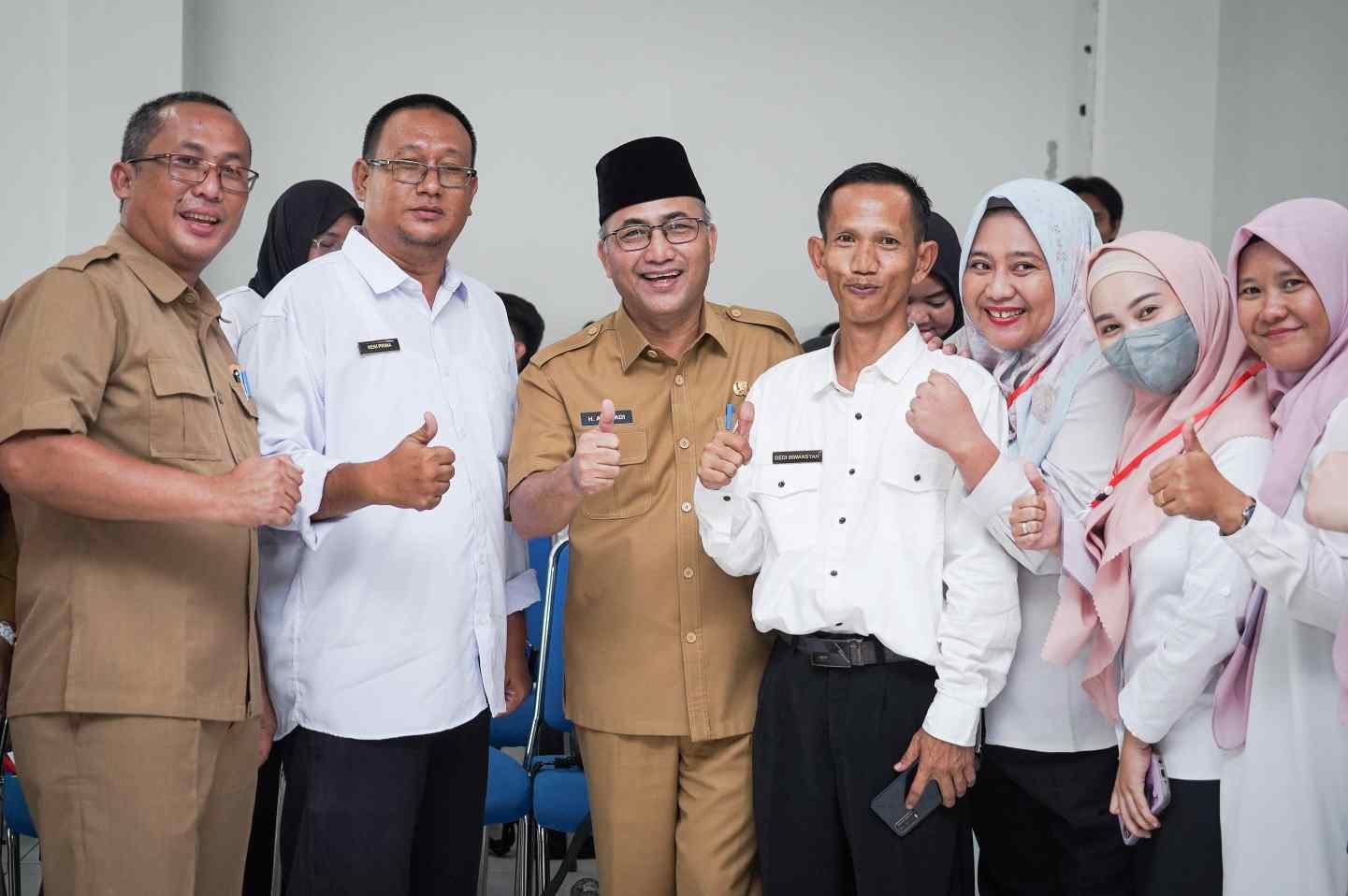 Jelang Pelantikan, Sekda Apriyadi Semangati Calon Pegawai PPPK