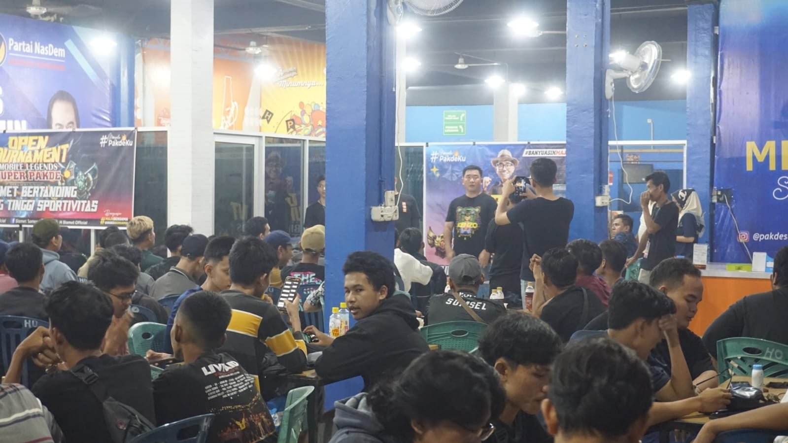 Ratusan Anak Muda di Banyuasin Ikuti Tournament Mobile Legend Super Pakde