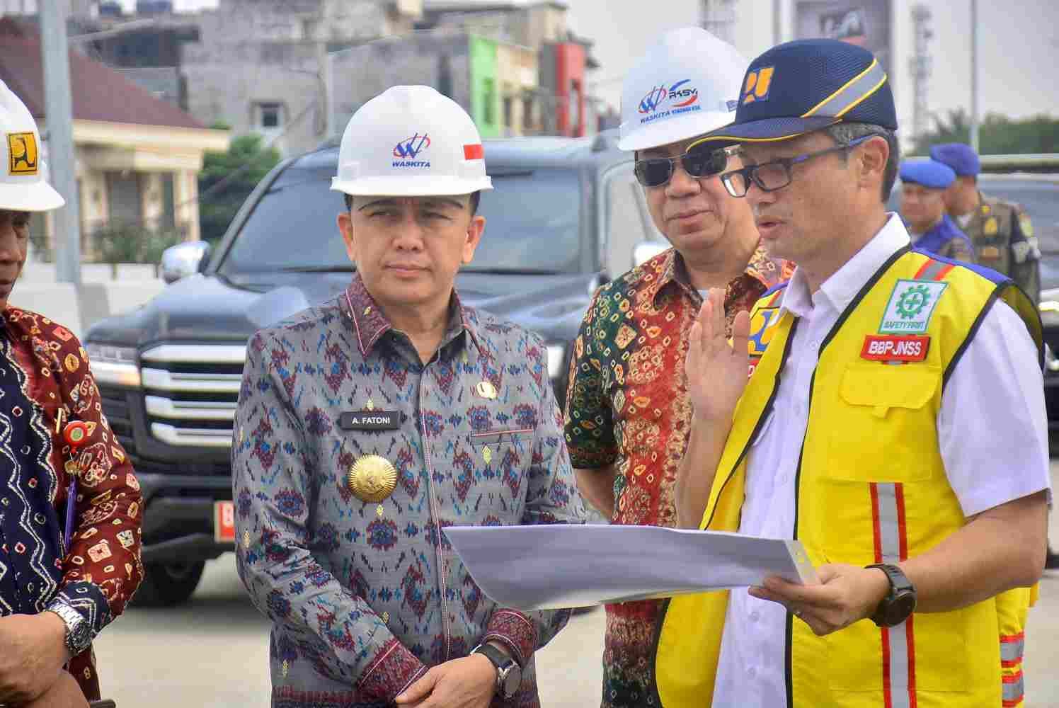 Pj Gubernur Agus Fatoni Umumkan Flyover Sekip Ujung Bakal Dibuka Besok