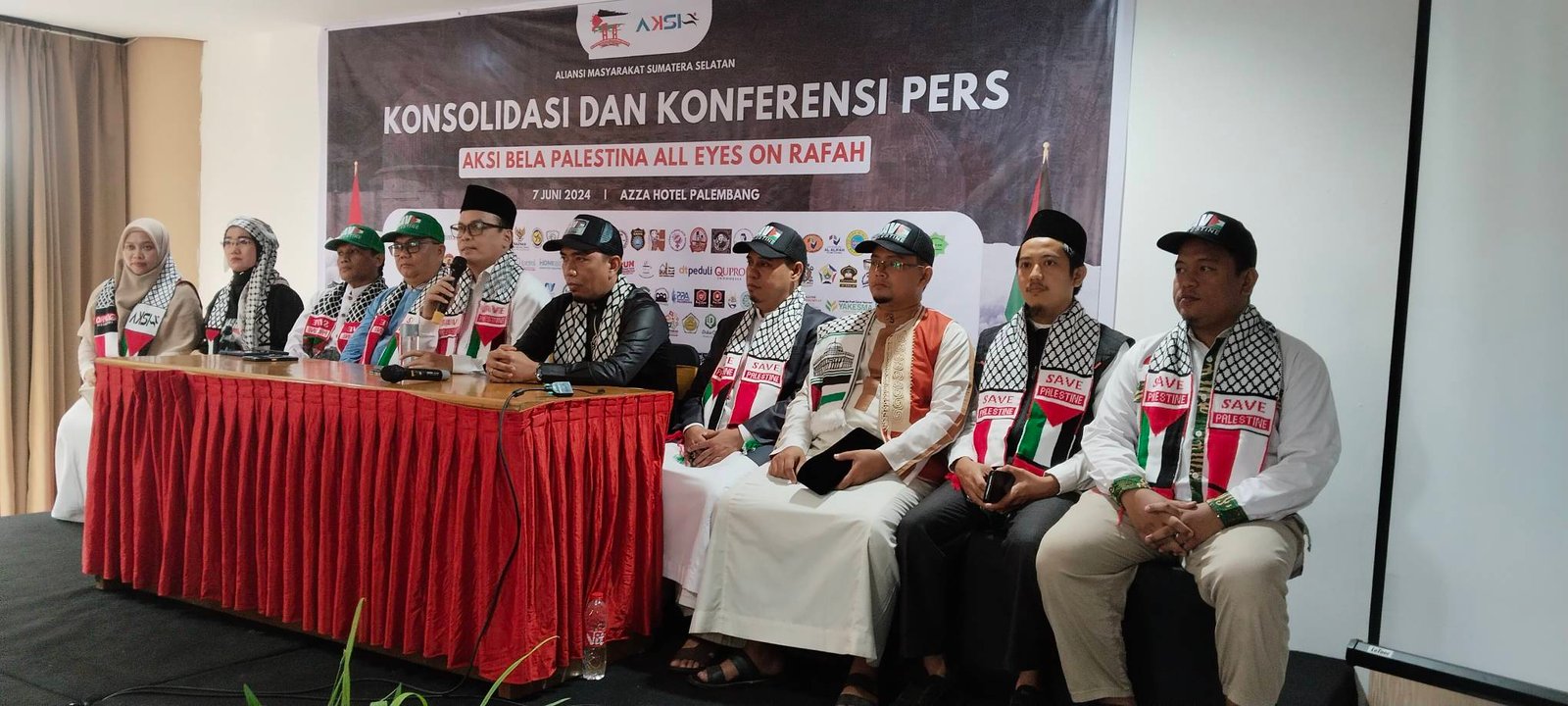 20.000 Masa Aksi Peduli Palestina Akan Bergema di Gedung DPRD Sumsel