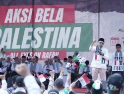Ribuan Aksi Masa di Sumsel Mengutuk Tindakan Zionis Israel Kepada Rakyat Palestina