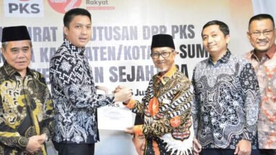 Empat Bakacada di Sumsel Terima SK Dukungan dari Presiden PKS