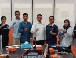 Syaiful Padli Support 3 Srikandi Kick Boxing Sumsel Siap Berlaga di PON XII Aceh Sumut