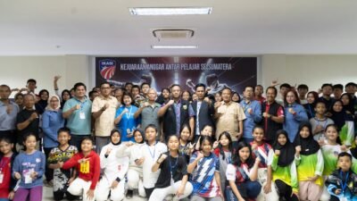 Kejuaraan Anggar Antar Pelajar Se-Sumatera 2024 Resmi Dibuka