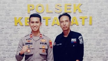 JK -SS; Selamat Atas Kenaikan Pangkat Kapolsek Kertapati