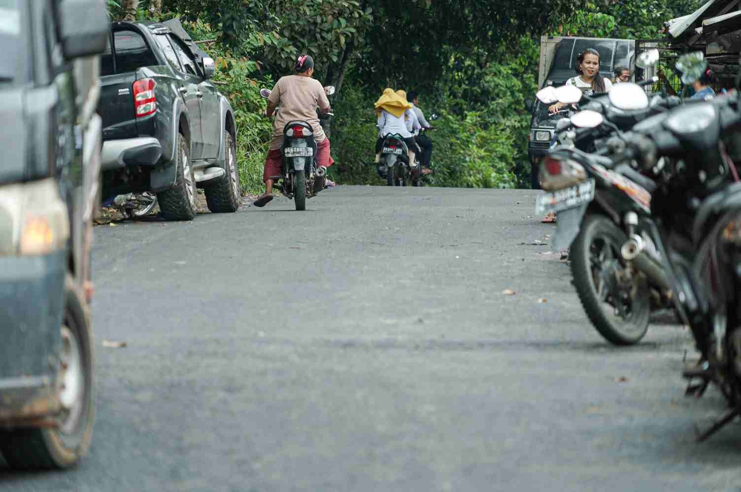 Mulus Total, Jalan Penghubung Antar Desa Teluk Kijing Muba Diaspal