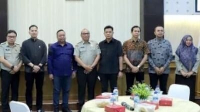 Kunjungan kerja Komisi II DPRD Kota Palembang ke kantor Bapenda Palembang
