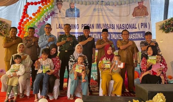 Cegah Penyebaran Virus Polio, Kabupaten PALI Gelar Launching PIN Polio