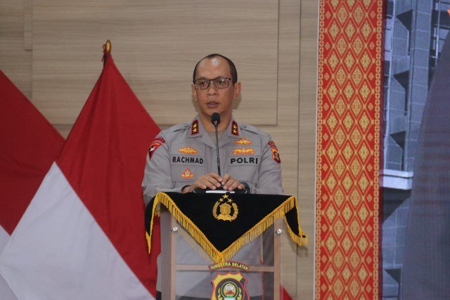 Kapolda Sumsel Irjen Pol A.Rachmad Wibowo