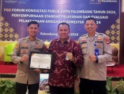 Spripim Polda Sumsel Raih Piagam Penghargaan IKPA Terbaik Semester 1