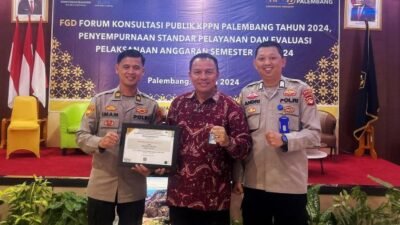 Spripim Polda Sumsel Raih Piagam Penghargaan IKPA Terbaik Semester 1