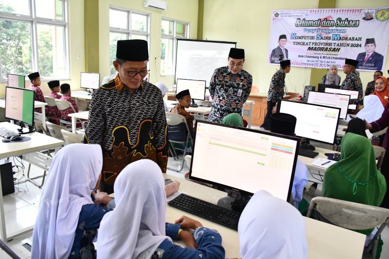 411 Siswa Madrasah Ikuti Kompetisi Sains Tingkat Provinsi Sumsel
