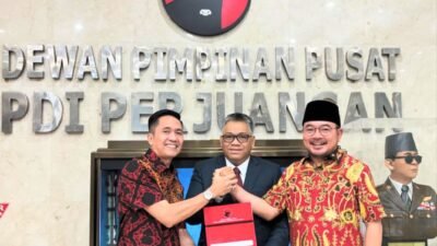 PDIP Resmi Dukung Ratu Dewa dan Prima Salam di Pilkada Palembang