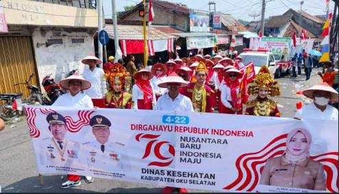 Pemkab OKU Selatan Gelar Karnaval dan Pawai Pembangunan