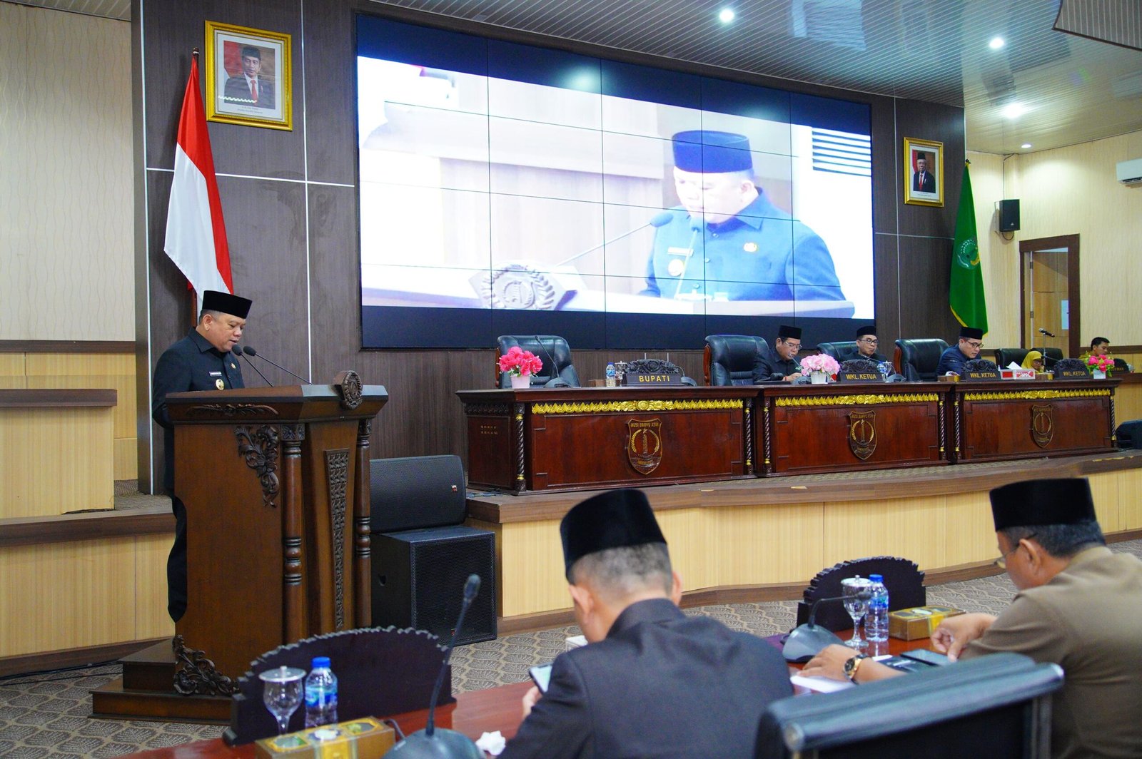 Pj Bupati Muba H Sandi Fahlepi Sampaikan RAPBD Perubahan TA 2024