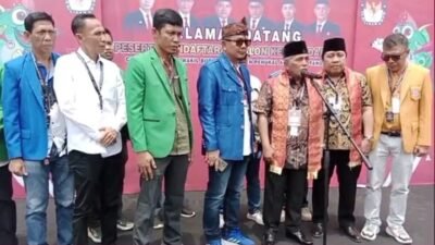 Paslon JEDAR Resmi Mendaftar ke KPU PALI