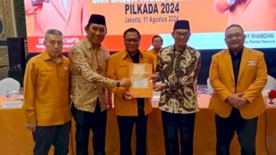 Hanura Resmi Dukung Heri Amalindo-Popo Ali