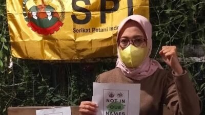 Widya Astin S.Sos ( Anggota Serikat Petani Indonesia)