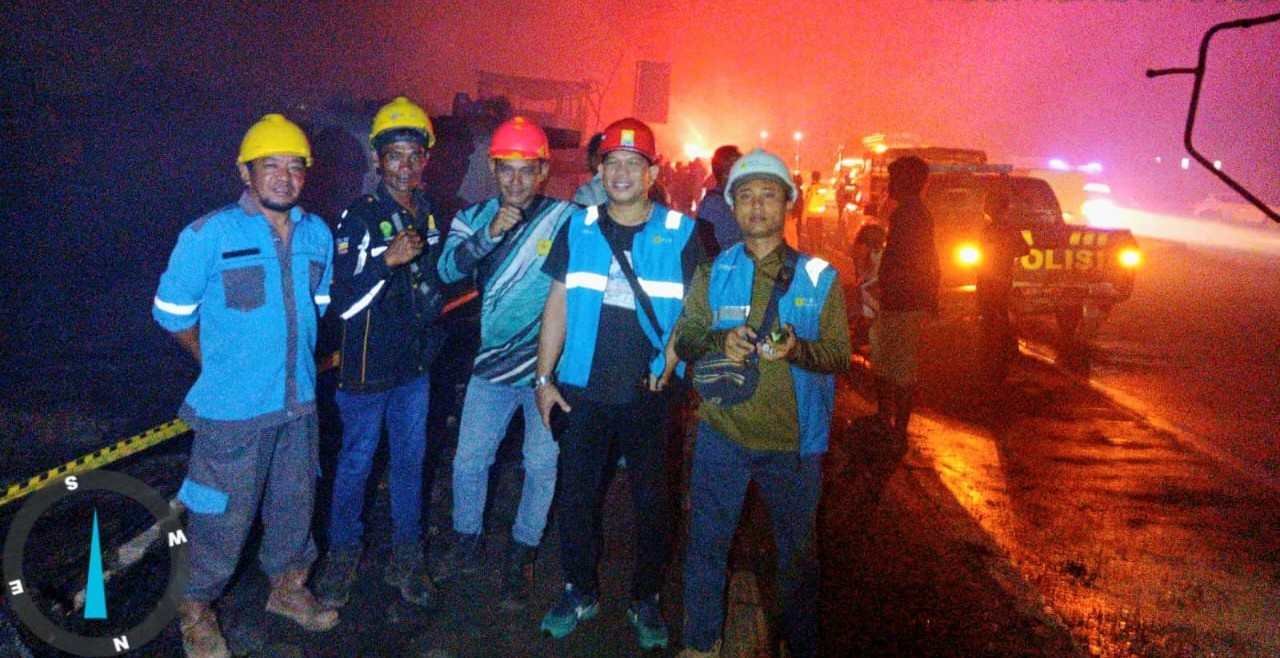 Pasca Kebaran Ibul Besar III, PLN Rayon Ampera Berhasil Mengamankan Suplai Listrik
