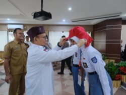 75 Calon Anggota Paskibraka Siap Sukseskan Pengibaran Bendera HUT RI di Muba
