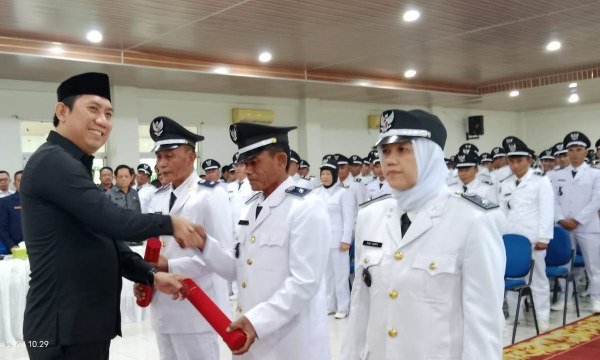 252 Kades di OKU Selatan Resmi Dikukuhkan