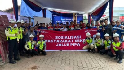 Pertagas Sosialisasi Jalur Pipa Kesiagaan Masyarakat