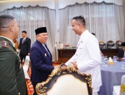 PJ.Bupati Muba Sandi Fahlepi Hadiri Pelantikan PJ Bupati OKU
