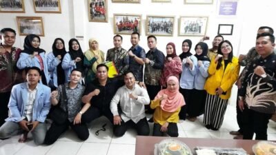 Komisi Yudisial Sumsel saat kunjungan kerja di Sekretariat DPD Ferrari Sumsel