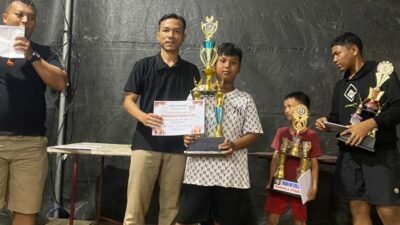 Bagas CS Sukses Bawa Pulang Piala Bergilir Mandala Purba FC