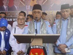 Kenakan Seragam Baby Blue, SELFI Deklarasikan Diri Maju Pilkada Banyuasin