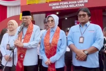 Resmi Mendaftar ke KPU, Ini Janji Paslon MATAHATI Kepada Warga Sumsel