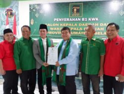 Maju Pilkada Lahat, Yulius Maulana dan Budiarto Marsul Resmi Kantongi B1KWK PPP