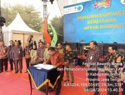 Pemkab Banyuasin-Brebes Tandatangani MOU Budidaya Bawang Merah