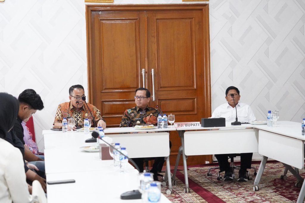 Pj Bupati Banyuasin Terima Silaturahmi Kabinda Sumsel