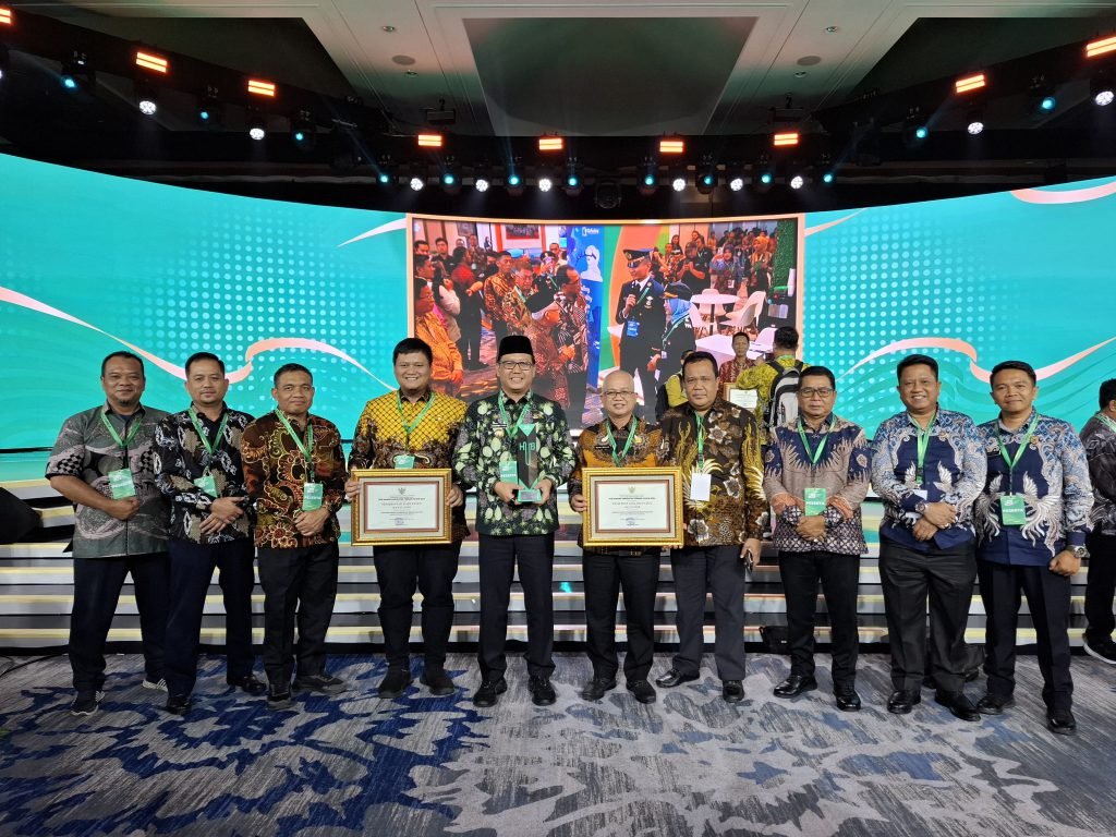 Banyuasin Terima Penghargaan Hub Award Kabupaten Terbaik Tahun 2024 Kategori Nominasi Sistem Transportasi Berkelanjutan Kabupaten Besar