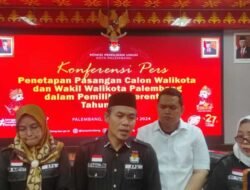 KPU Tetapkan Titik Kampanye Tiga Paslon Pilkada Palembang
