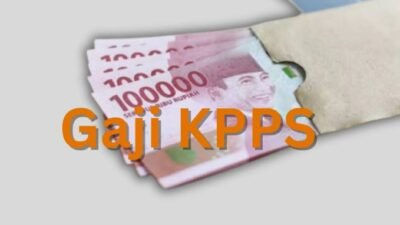 Ilustrasi gaji KPPS. (Handout)