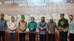 Dinas Perpustakaan dan Kearsipan kota Palembang menggelar Sosialisasi pelestarian koleksi nusantara dan naskah kuno dengan tema Budaya Jaga Naskah Kuno , Cintoi Daerah Kito (Bujang Naskun Cindo), Kamis (5/9) di Grand Atyasa Palembang.