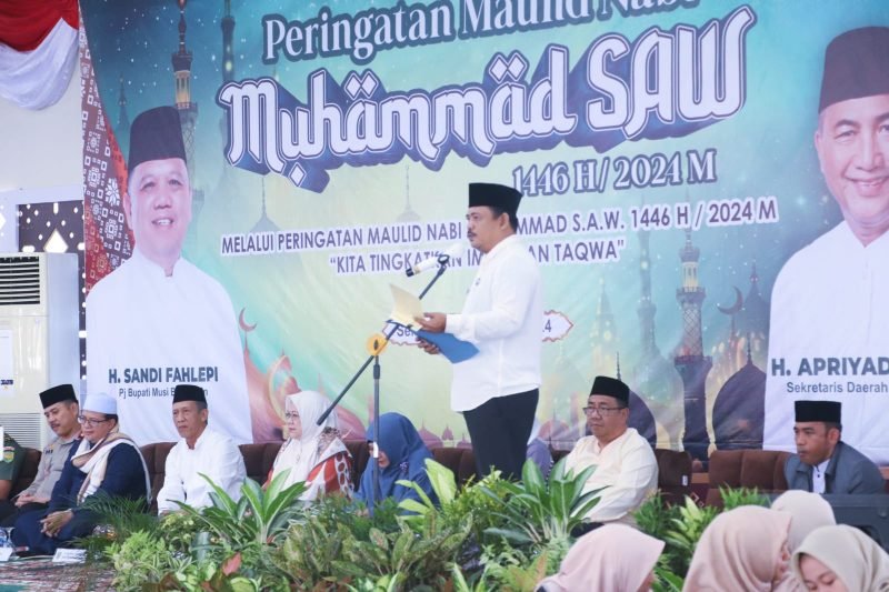 Sholawat Nabi Bergema di Rumah Dinas Bupati Muba