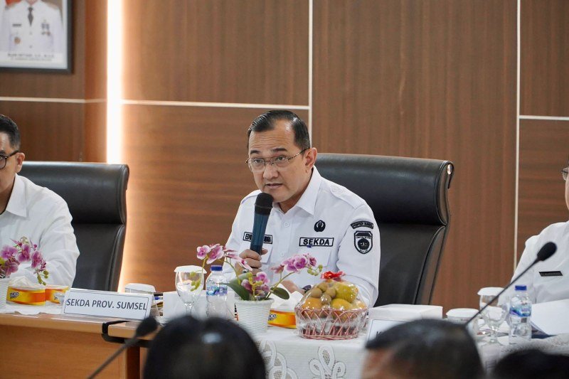 Sekretaris Daerah (Sekda) Provinsi Sumatera Selatan (Sumsel) Edward Candra