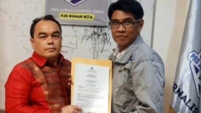 Robert Hendrico Terima SK Sebagai Ketua Dewan Pakar DPP PJS