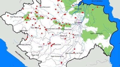 2.143 Titik Hotspot Terdeteksi di Sumsel