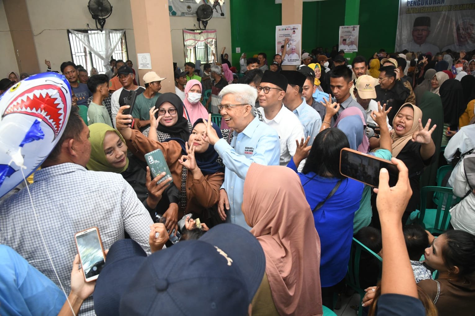 Calon Gubernur H Mawardi Yahya Berpesan Jangan Pilih Kucing Dalam Karung