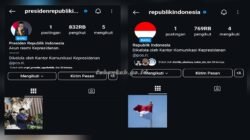 Foto : Akun IG resmi Presiden Prabowo. (ist)