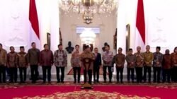 Presiden Prabowo Subianto mengumumkan Kabinet Merah Putih/Ist