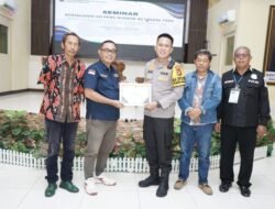 Sukses, PWI dan Polres Banyuasin Sosialisasi UU Pers Prosedur Pelaporan Pelanggaran Pers